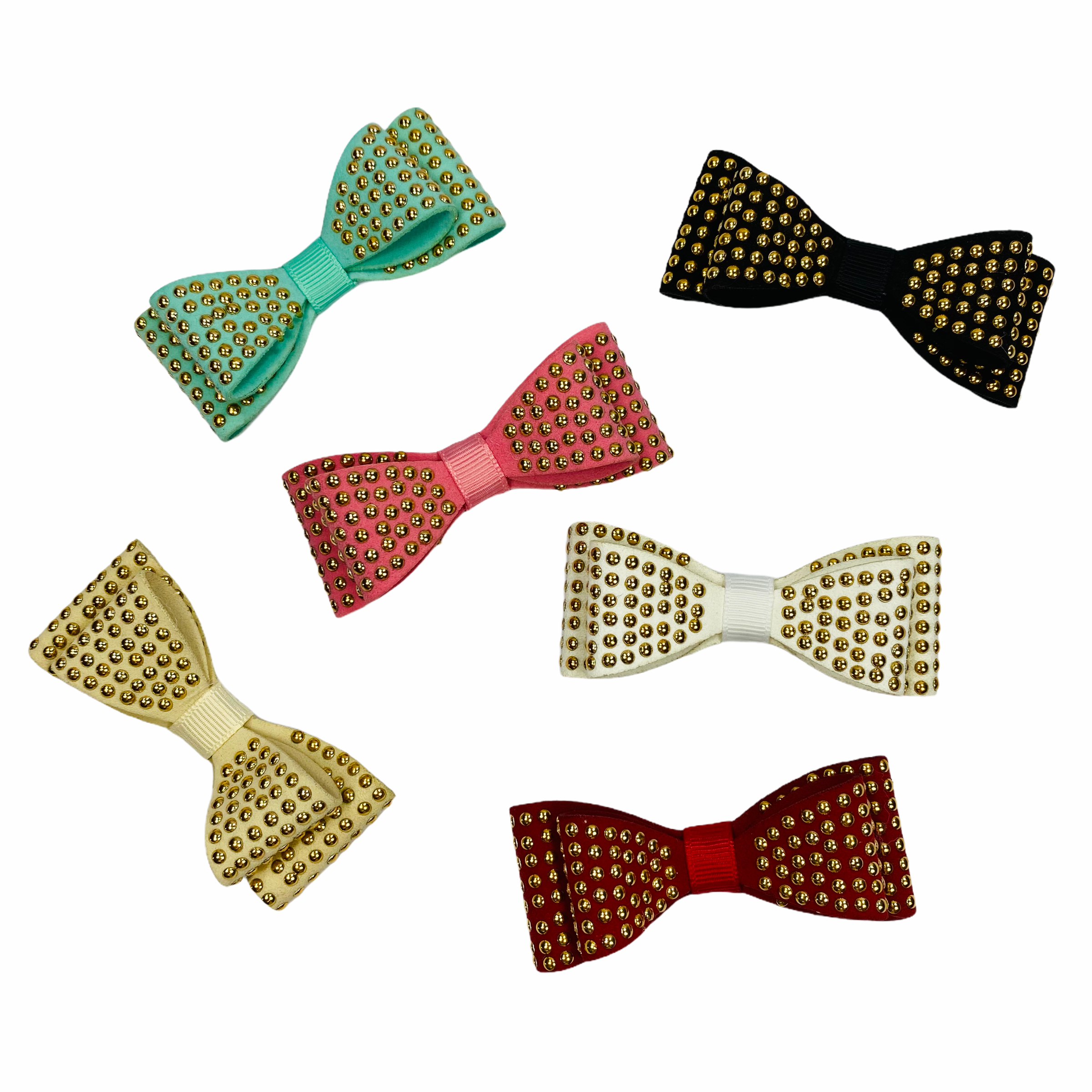 LAÇO DUPLO TACHAS 8x3.4cm c/1pç - Imagem 2
