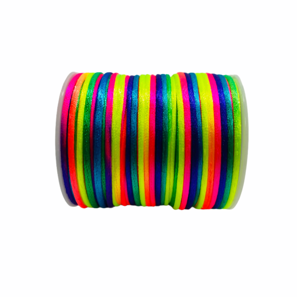 FIO DE SEDA(RABO DE RATO) MULTICOR 2mm c/50m