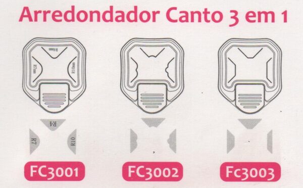 FURADOR 3 EM 1 ARREDONDADOR DE CANTO - Image 2